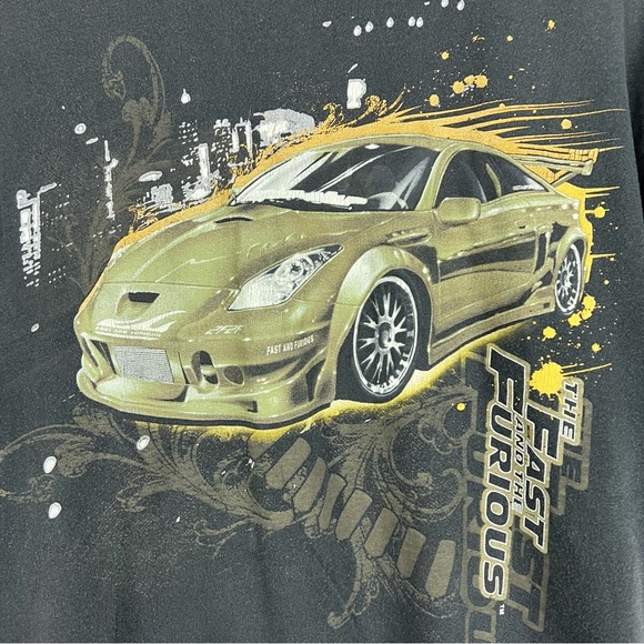 Vintage Y2K Fast & Furious Universal Studios T-Shirt XL - Picture 2 of 6